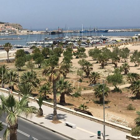 Apartment On The Beach With View Rethymno  Ngoại thất bức ảnh