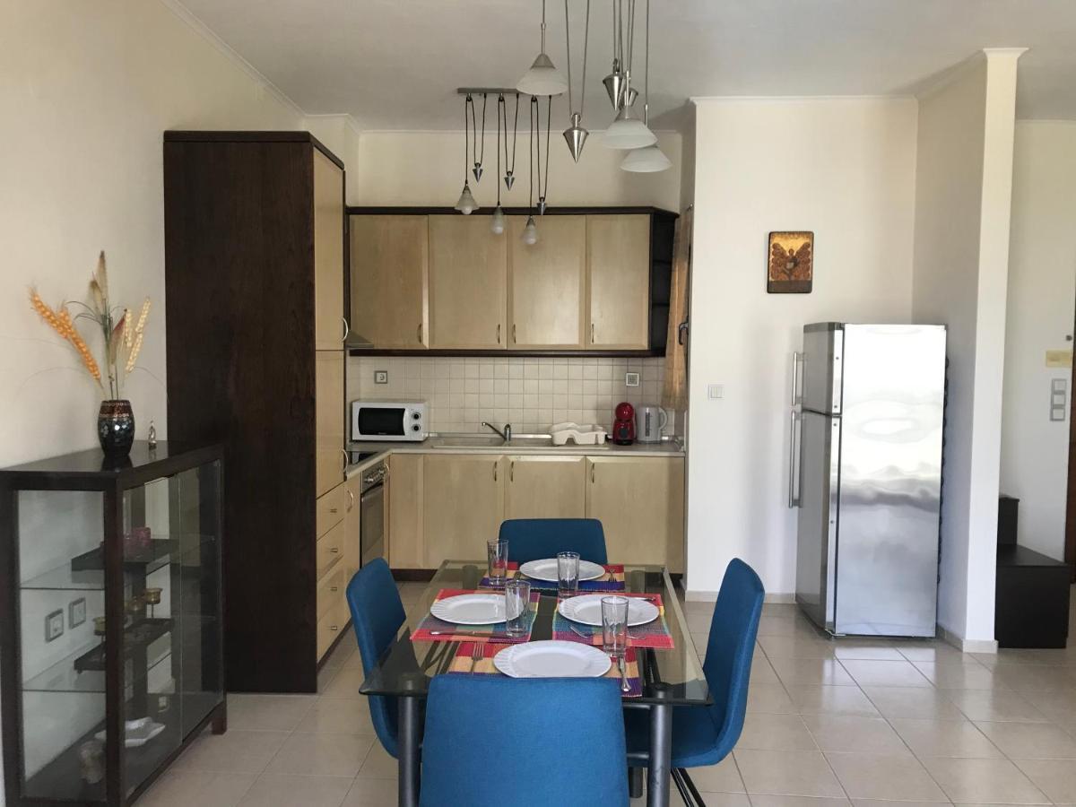 Apartment On The Beach With View Rethymno  Ngoại thất bức ảnh